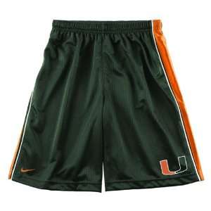 Miami Hurricanes Youth Nike Team Color Layup Shorts:  