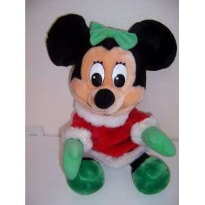    Vintage Minnie Mouse Large Christmas Plush (15): Toys & Games