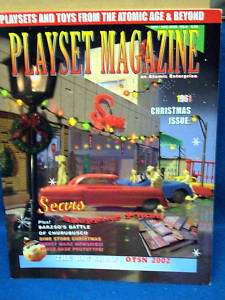 Playset Magazine #6 Marx  store set+Dimestore toy soldiers  