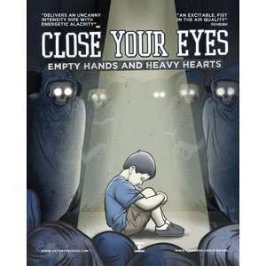  Close Your Eyes   Posters   Limited Concert Promo