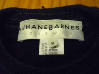 Jhane Barnes crew neck sweater size adult Medium M NICE!!  