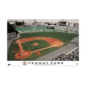  Boston Red Sox Fenway Park Field Sports Poster