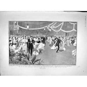  1902 BALL CRYSTAL PALACE HOSPITAL COQUELIN THEATRE