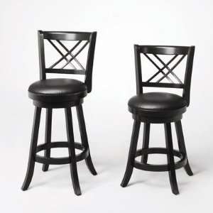  Jackman 29 Barstool in Black [Set of 2]