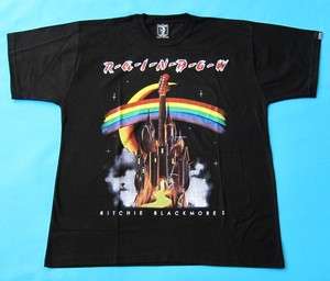 Ritchie Blackmores Rainbow T shirt NEW Blackmore  