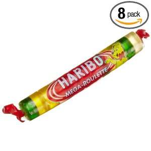 Haribo Mega Roulettes, 18 Count Rolls (Pack of 8)  Grocery 