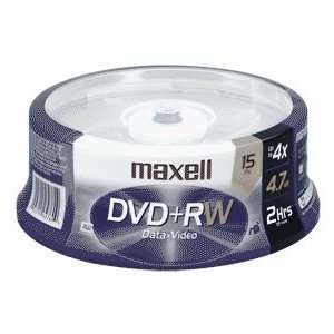  Maxell Dvd+Rw Rewritable Disk Silver 4.7Gb For Video 