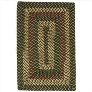  Boylston Winter Green Braided Rug Size 2 x 7