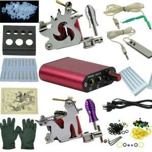  Tattoo Machine Tattoo Power Supply AU Plug Tattoo Ink 