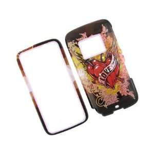 com Snap On Plastic Phone Design Cover Case Love Tattoo For T Mobile 