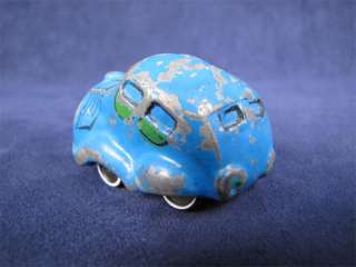 Blue Blob Hallmark Mini Car Die Cast Metal Hong Kong  