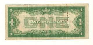 1934 $ 1 dollar small silver certificate dated 1934 plate block b 