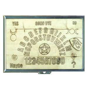 Ouija Board Pentagram Occult ID Holder Cigarette Case or Wallet Made 