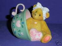 Cherished Teddy MARGARET Bear in Teacup 94 Ret.1999  