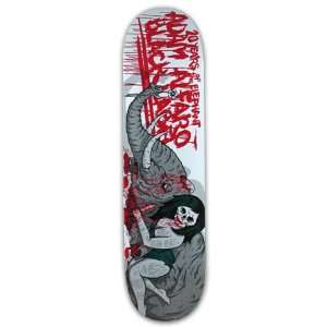   20 Yr. Elephant Bratrud Blacklight Skateboard Deck