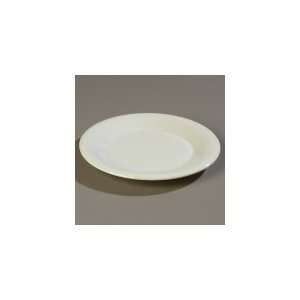     Wide Rim 9 in Melamine Dinner Plate, NSF, Bone