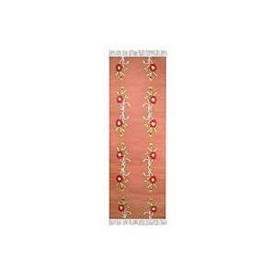 Cotton rug, Spring Blossoms (2x6):  Home & Kitchen