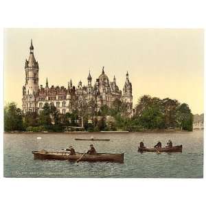   ducal castle, southeast side, Schwerin, Mecklenburg Schwerin, Germany