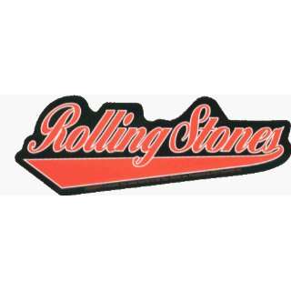 Rolling Stones   Baseball / Athletic Style Logo   Sticker / Decal