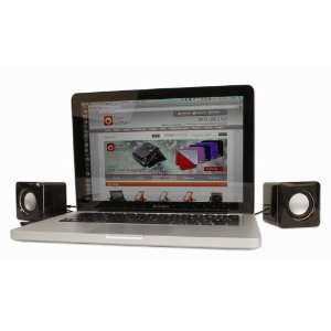 DURAGADGET Mini Portable USB Laptop Speakers For Apple Macbook Air 13 