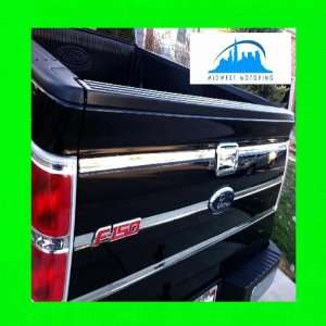 2009 2012 FORD F150 F 150 CHROME TAILGATE STRIPS MOLDING 6PC 2010 2011 