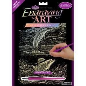 Holographic Engraving Art Kit 8X10 Dolphin Cove Toys 