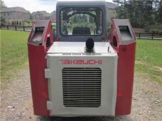 TAKEUCHI TL140, 1720 HRS, OPEN ROPS, COMPACT TRACK LOADER  