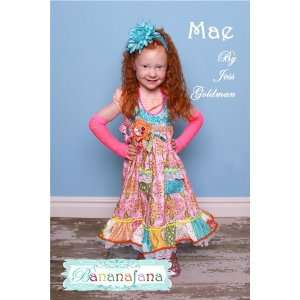  Bananafana Mae Pattern By The Each: Arts, Crafts & Sewing