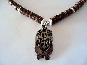 Taino Symbol Caguana Necklace Pendant Puerto Rico  