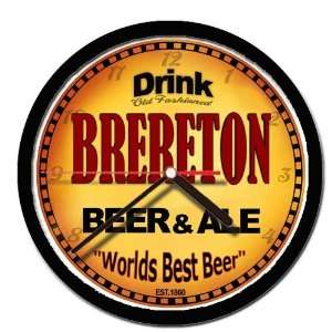  BRERETON beer and ale cerveza wall clock: Everything Else