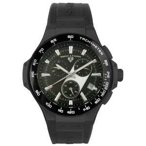  Mens Maverick Chronograph Black Rubber Electronics