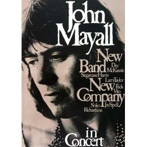  John Mayall   Back To The Roots 1971   CONCERT   POSTER 