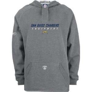 San Diego Chargers Grey Youth Equipment Hooded Sweatshirt:  