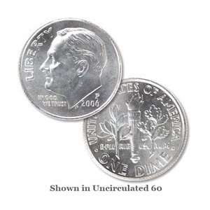 Brilliant Uncirculated 2006 P Roosevelt Dime