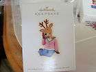 2009 Hallmark Ornament Teen Queen GIRL CHILD reindeer ON phone free 