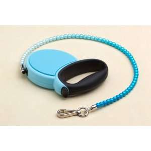  Fashion Retractable Dog Leash (Color Blue): Pet Supplies
