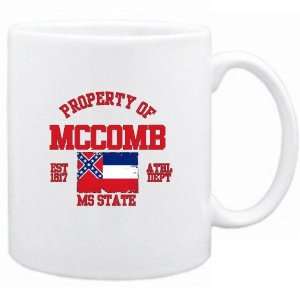 New  Property Of Mccomb / Athl Dept  Mississippi Mug Usa City 