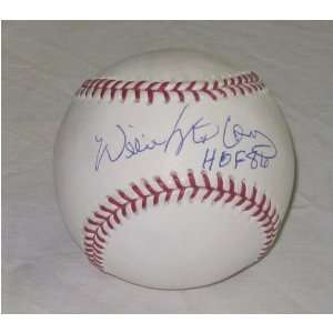  Willie McCovey Autographed Baseball   Major League: Sports 