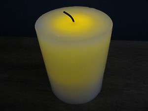 NEW LOT OF 2 FLAMELESS CANDLES/BATTTERY POWERED FLICKERING CANDLE/GIFT 