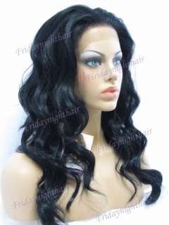 NEW Top Quality Synthetic Lace Front Full wig GLS16 1B  
