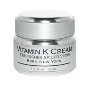   VITAMIN K CREAM TO DIMINISH SPIDER VEINS & BROKEN CAPILLARIES Beauty