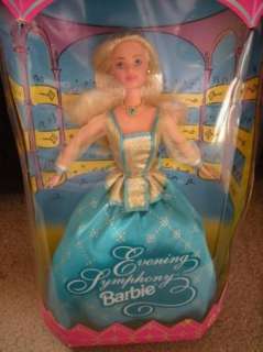 Evening Symphony Barbie gold and teal 1997 Orchestra  