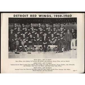   Red Wings NHL Hockey Team Photo   NHL Photos: Sports & Outdoors