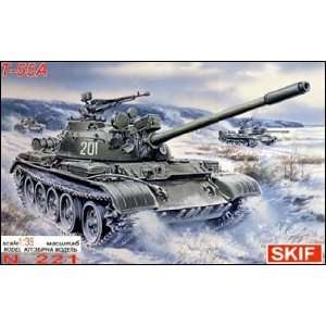  Skif 1/35 T55A Medium Tank w/Guns Kit: Toys & Games