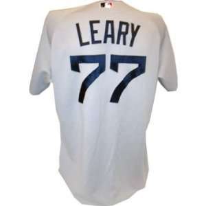  Rob Leary #77 Red Sox 2010 Game Worn Grey Jersey (48 