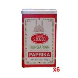 Paprika, Sweet, (szeged) CASE (6 x 5oz)  Grocery & Gourmet 