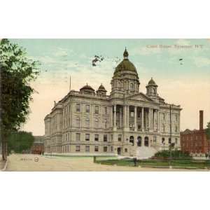   1909 Vintage Postcard Court House   Syracuse New York 