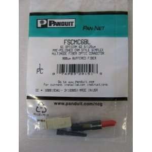  Panduit Opticam SC 62.5/125um MM Simplex Fiber Optic 