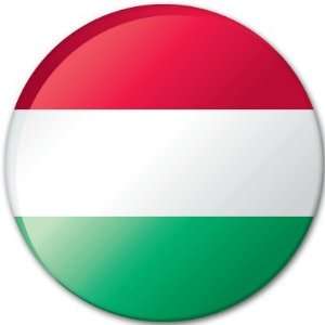 HUNGARY Hungarian Flag car bumper sticker decal 4 x 4