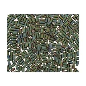   Matte Aquarius Bugle #1 Seed Bead Seed Beads: Arts, Crafts & Sewing